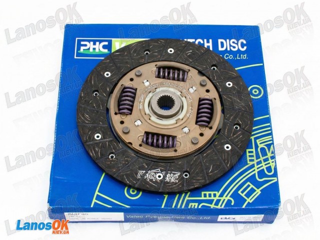 Диск сцепления Ланос Нексия 1.5 Valeo DW-07