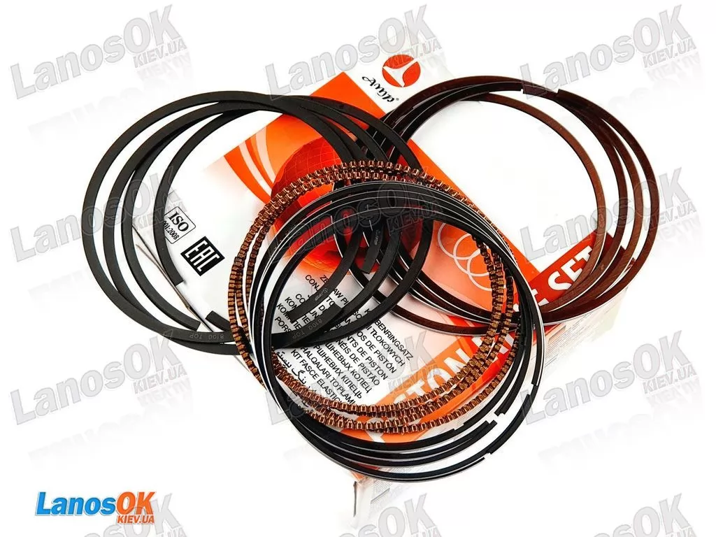 Кольца поршневые Лачетти 1.8 LDA +0.25 AMP
