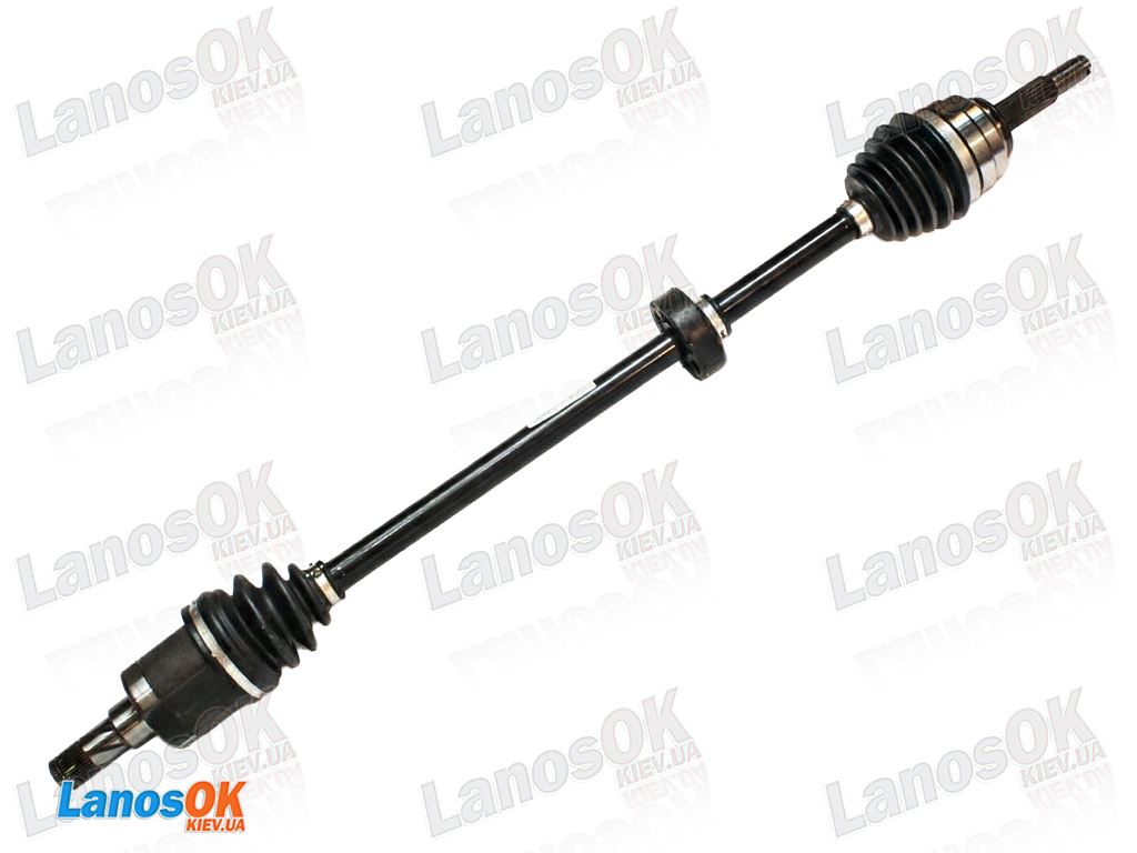 Полуось Ланос 1.5 1.4 8V правая OEM (в сборе, с балансиром)