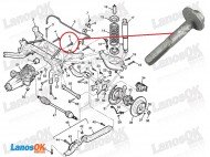 Болт розвалу Каптіва GM 95471155