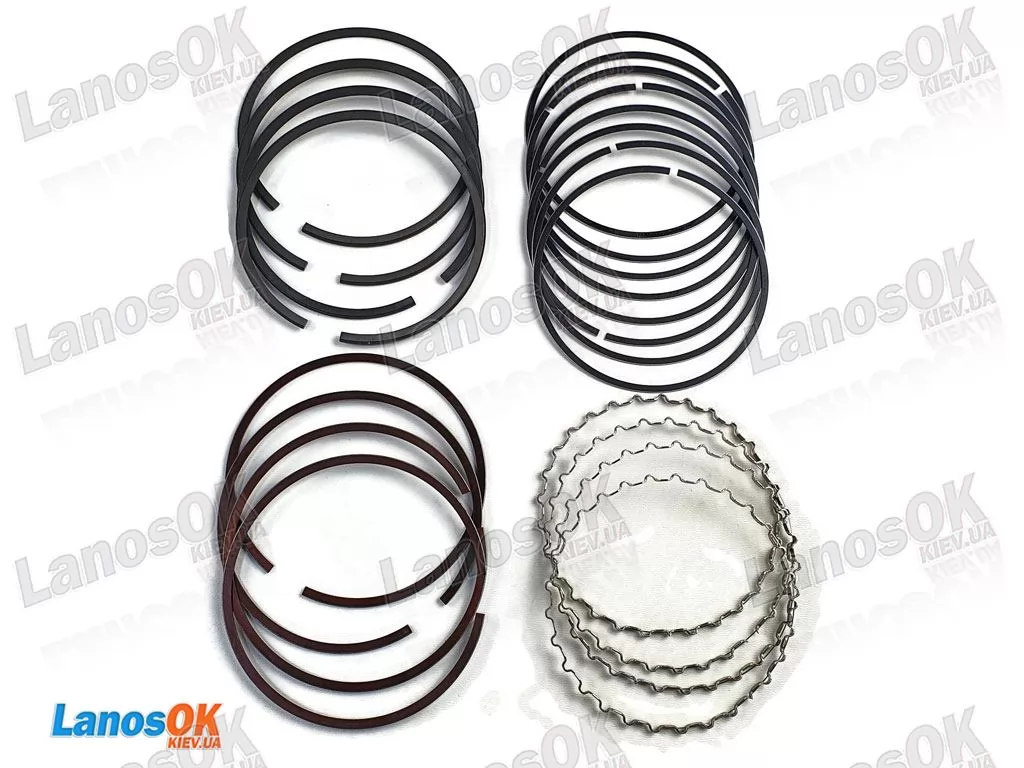 Кільця поршневі Лачетті 1.8 +0.25 AMP 49-1590-025