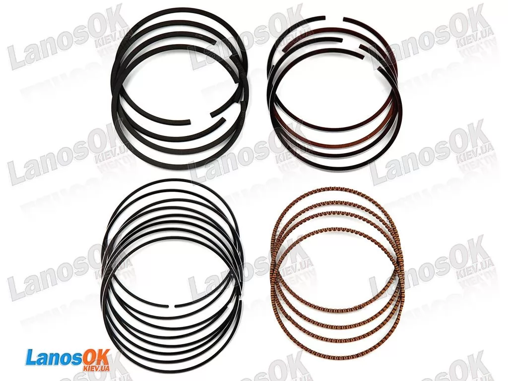 Кільця поршневі Лачетті 1.8 LDA +0.25 AMP 93742701