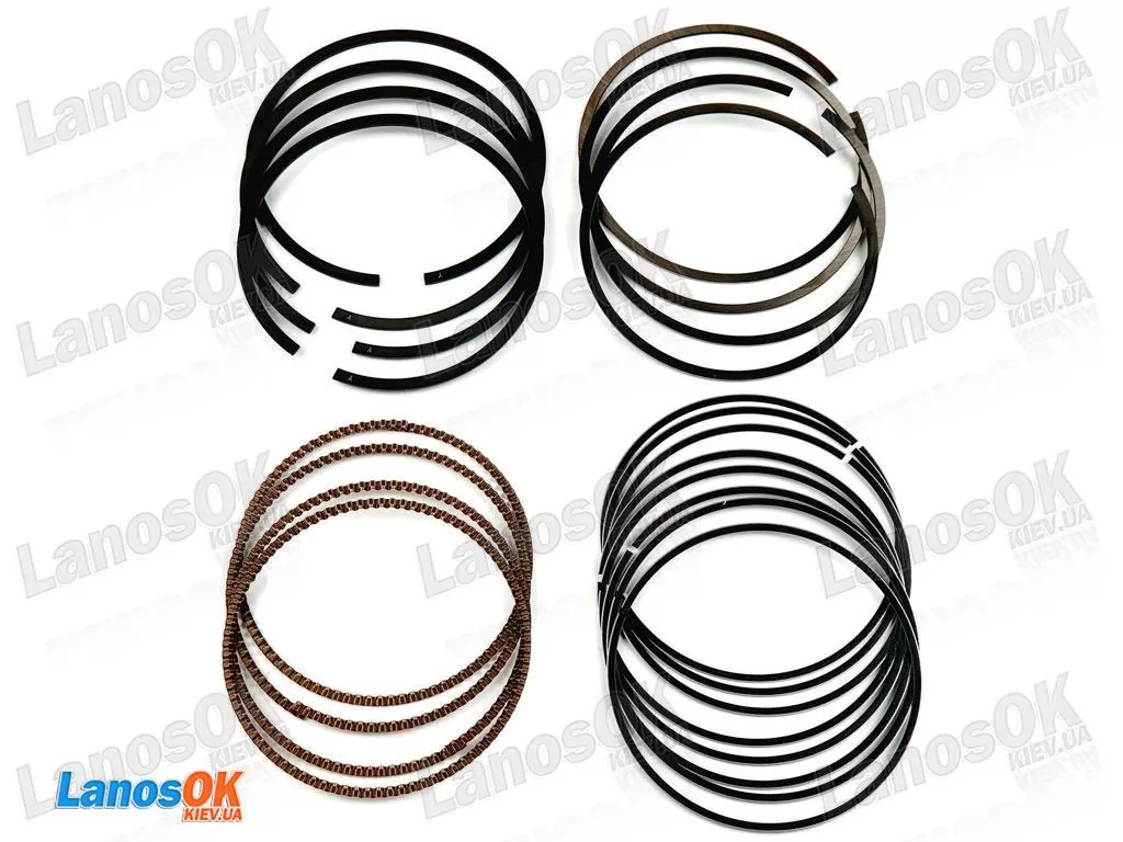 Кільця поршневі Лачетті 1.8 LDA +0.25 GM 93742701