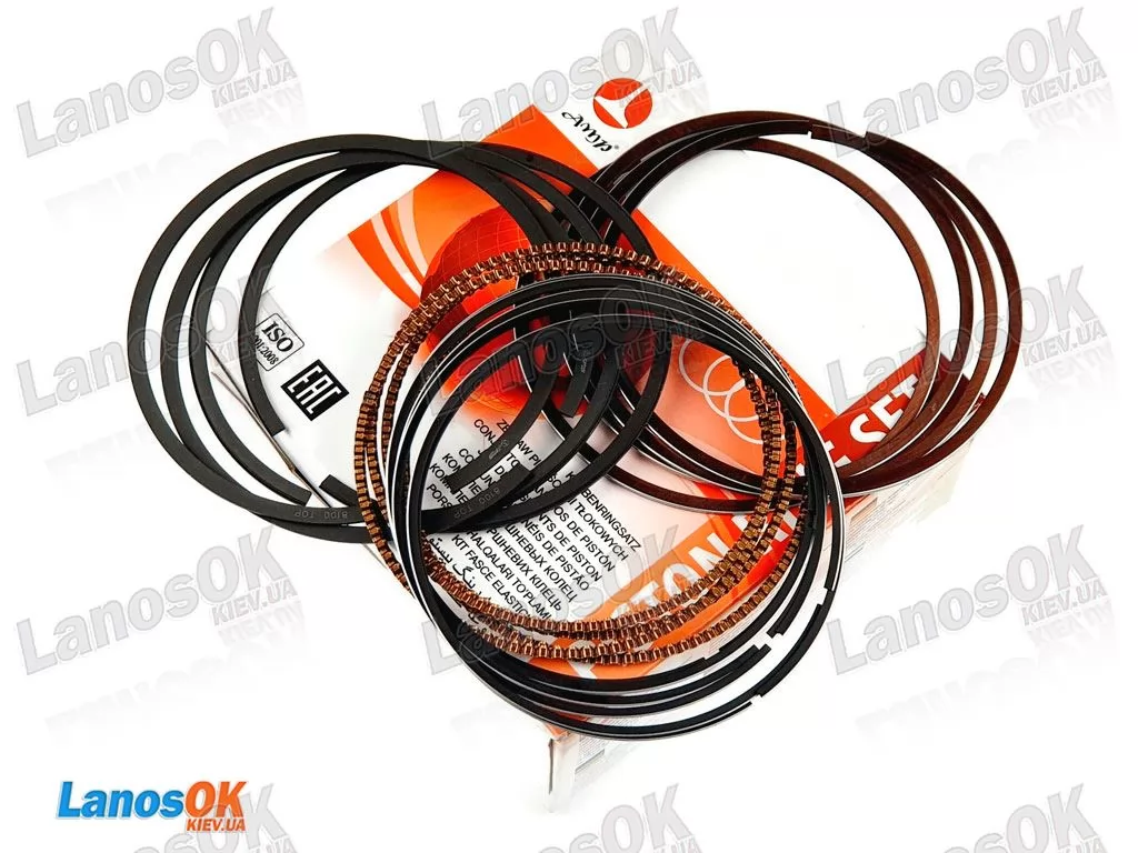 Кільця поршневі Лачетті 1.8 LDA +0.5 AMP 93742702