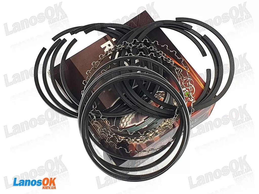 Кільця поршневі Ланос 1.5 Нексія 1.5 8-16V +0.25 Kobis 93742294