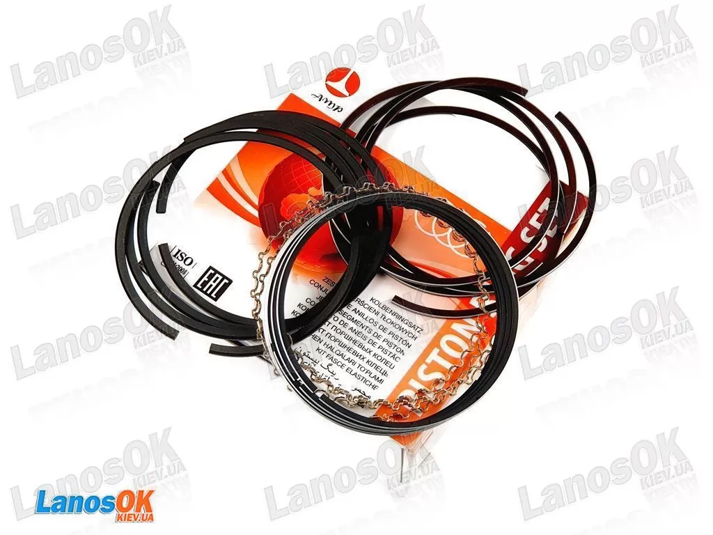 Кольца поршневые Ланос 1.5 Нексия 1.5 8-16V +0.5 AMP