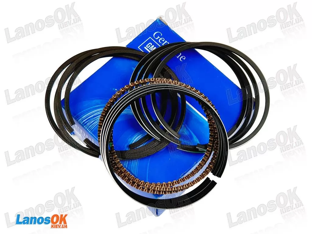 Кільця поршневі Ланос 1.5 Нексія 1.5 8-16V +0.5 GM 93742295
