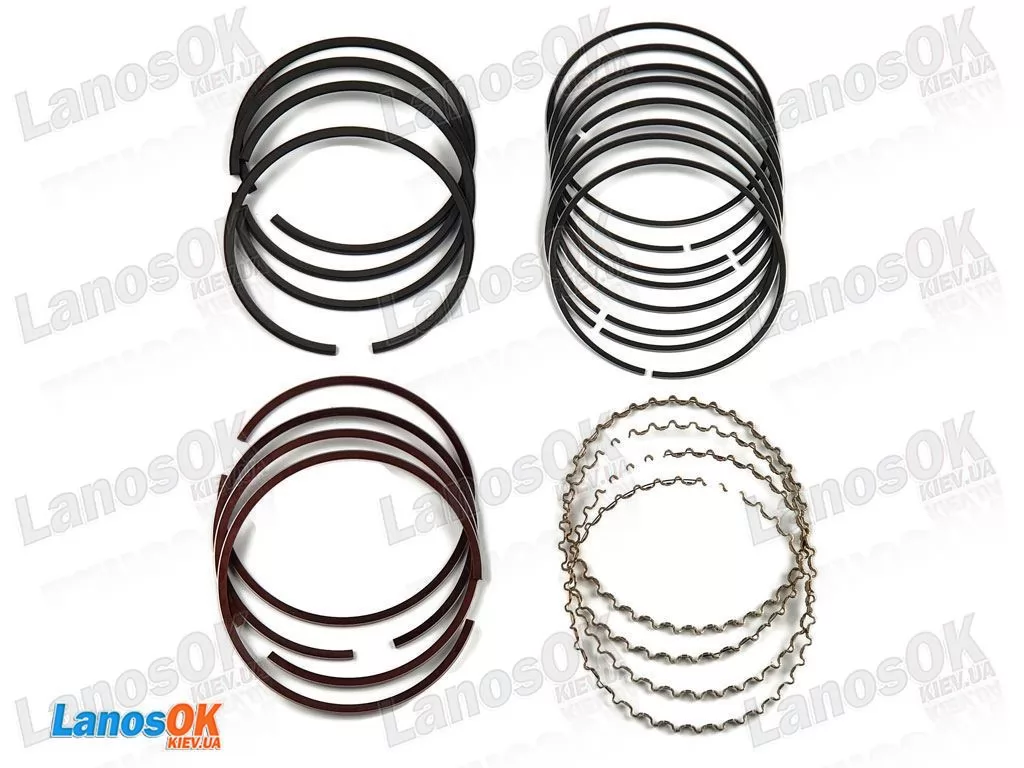 Кільця поршневі Ланос 1.5 Нексія 1.5 8-16V STD AMP 93742293