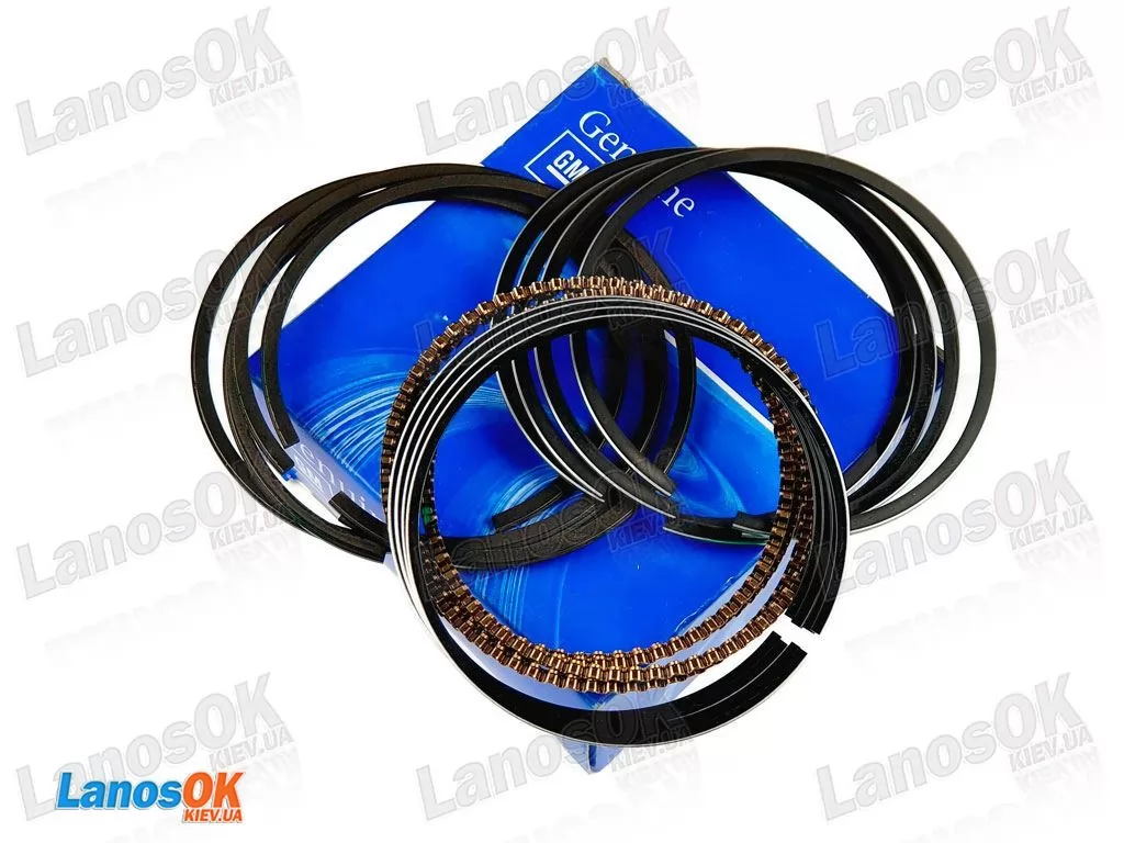 Кольца поршневые Ланос Авео Лачетти Такума 1.6 +0.25 GM 93740226