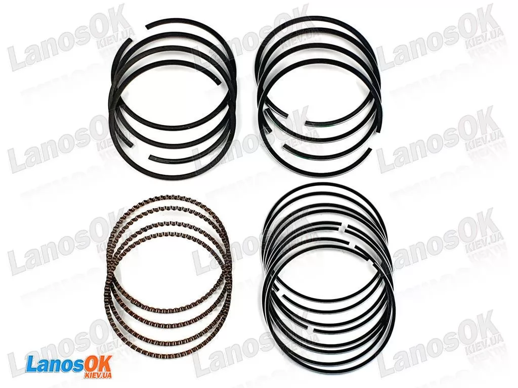 Кольца поршневые Ланос Авео Лачетти Такума 1.6 +0.5 GM 93740227