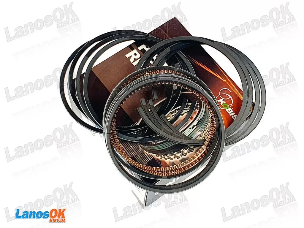 Кільця поршневі Заз Віда 1.4 16V +0.25 Kobis