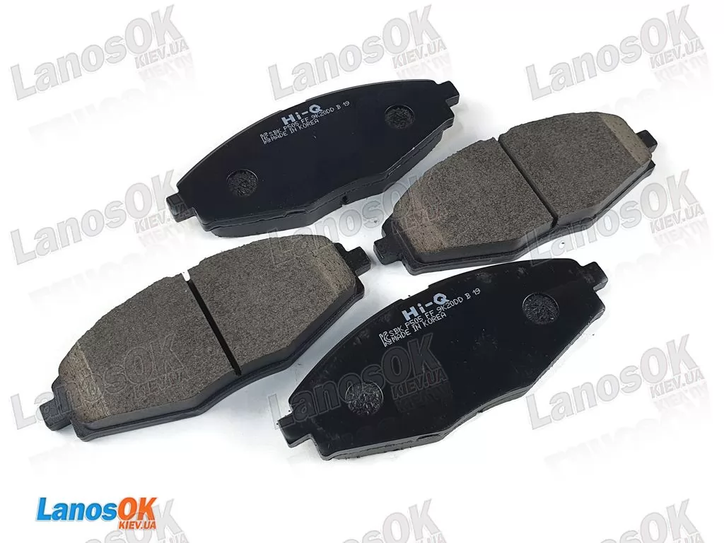 Гальмівні колодки Ланос Сенс Нексія Матіз (передні) Hi-Q SP1086