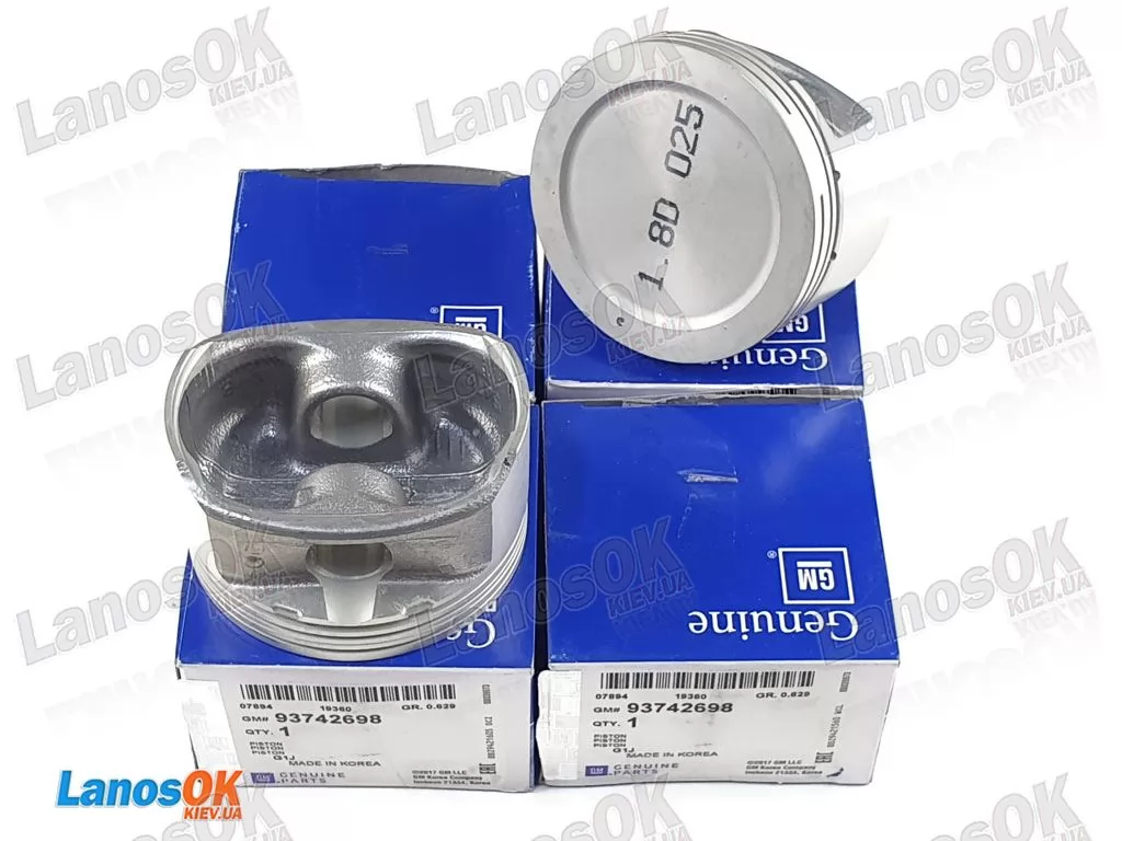 Поршень Лачетти 1.8 LDA +0.25 GM 93742698