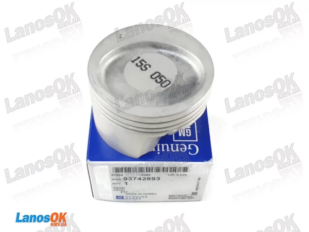 Поршень Авео 1.5 Віда 1.5 8V +0.5 GM